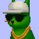 Cool Squirrel Cap Pixel Art #3