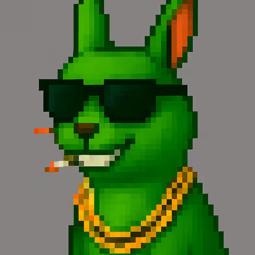 Cool Squirrel Pixel Art #5