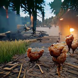 Cool Abstract Chicken