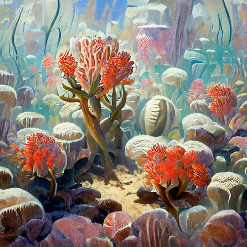 coral underwater