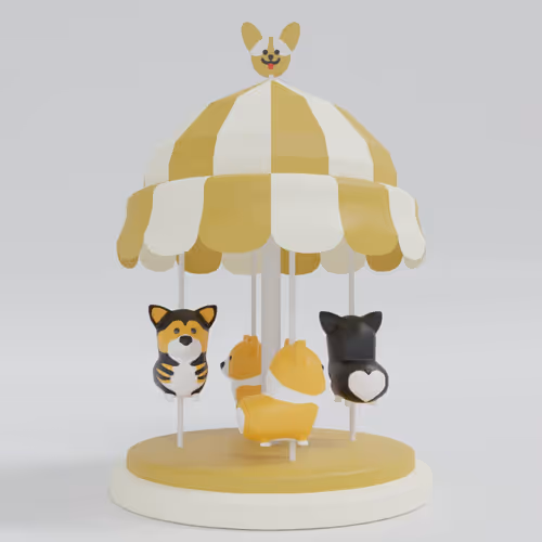 Corgi Carousel