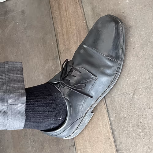 Coworker feet