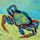 Crabs painted by certain artists