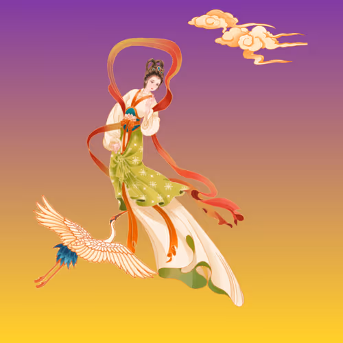 Crane Goddess