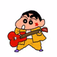 Crayon Shin Chan's family - old