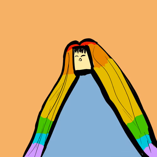 Crazy Hair Girl Collection