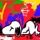 Crazy Snoopy Artwork - old