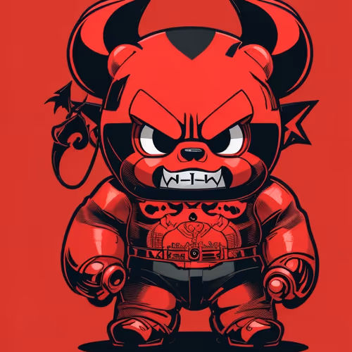 Crimson Enigma Bears Collection