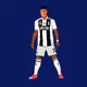 Cristiano Ronaldo Pixel Art Collectible - old