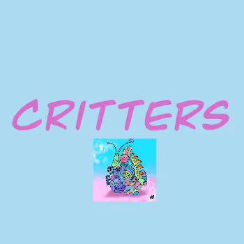 Critters - Emerging from the canvas