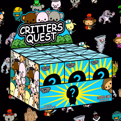 Critters Quest Blind Box x12