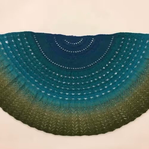 Crochet shawl