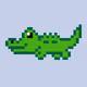 crocodile pixels
