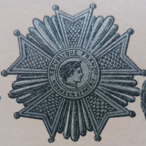 Croix des Ordres Francaise et Etrangers
