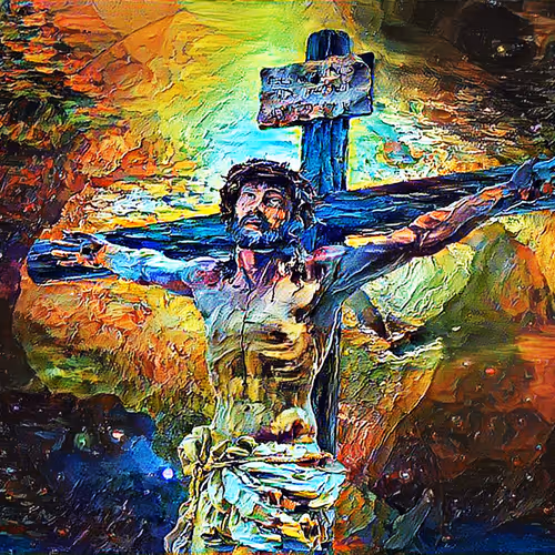 Crucifixion : AI Generated Arts