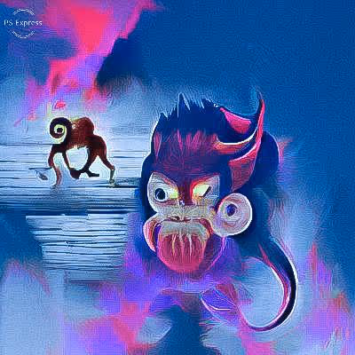 cruel monkey