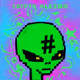 Crypto Aliens stickers