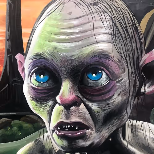 Crypto Art Painting Gilbo