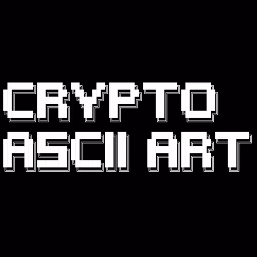 Crypto ASCII Art