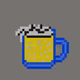 Crypto beer cup - old