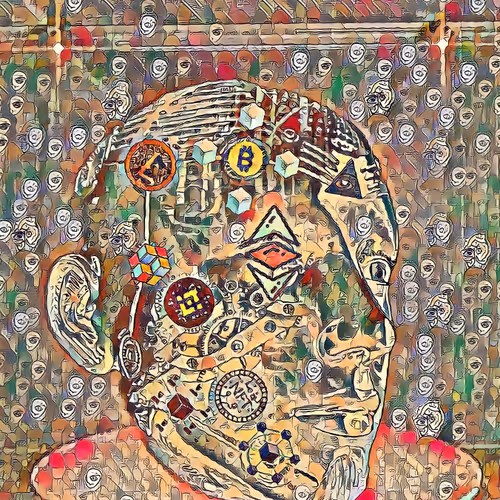 CRYPTO BRAIN ROBOT - old