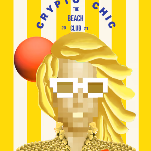 Crypto Chic Cannes Beach Club