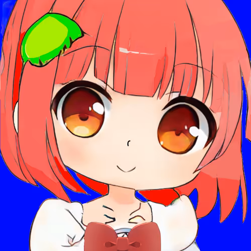 Crypto Cute Girl Illustration - old