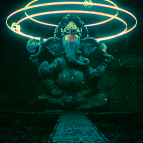 CRYPTO GANESH TEMPLE - old