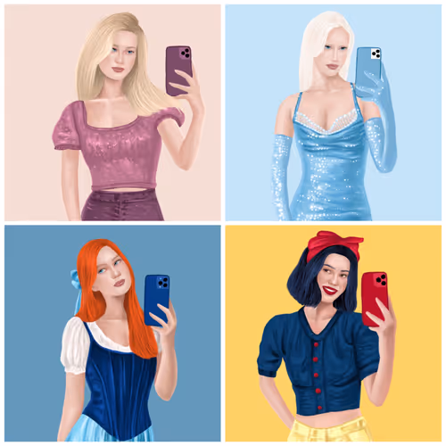Crypto Princesses Art