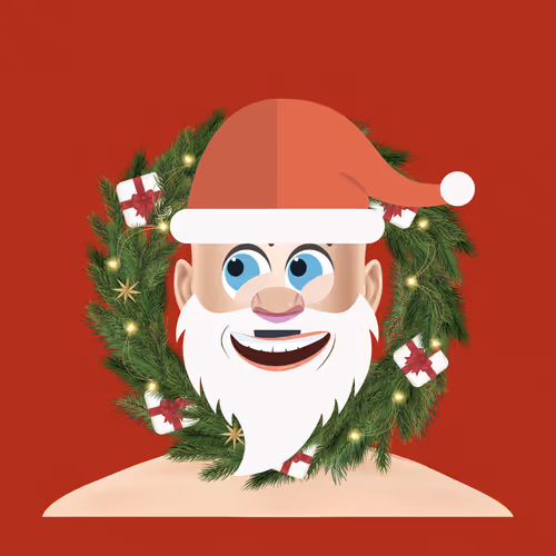 Crypto Crazy Santa Clause - old