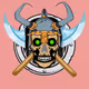 Crypto Skull Viking - old