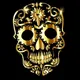 Crypto Sugar Skullz Gold - old