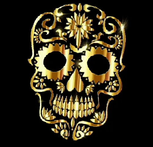 Crypto Sugar Skullz Gold - old