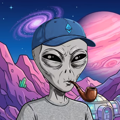 Crypto Tired Alien