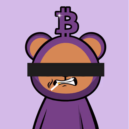 Crypto Tubbie Grizzly's Mug Shot Edition