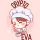 CryptoEva cooks uniq crypto bakery collection for you