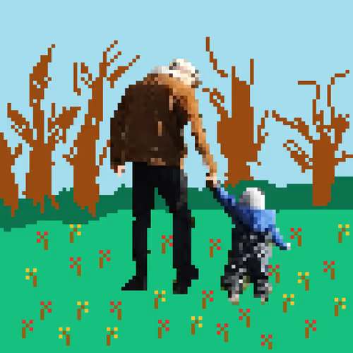 Crypto father and son