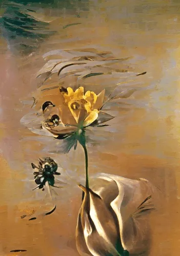 Crypto Flower Abstract Art