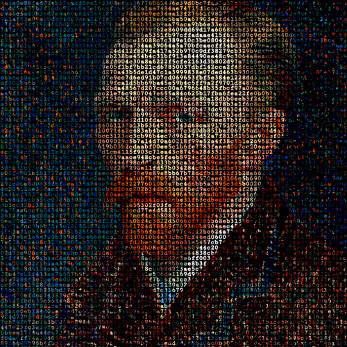 Cryptography Art Encrypted - old