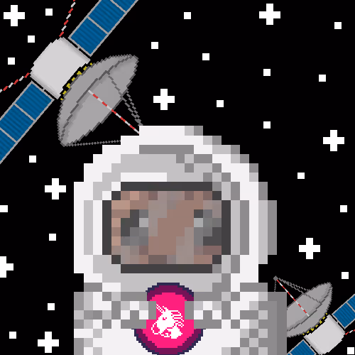 Cryptohamsters cosmonaut #1.1.2.286 Uniswap gold edition