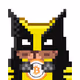 Cryptohamsters Wolverine #1.1.169 Membungkus Bitcoin edisi emas #LE #Superheroes