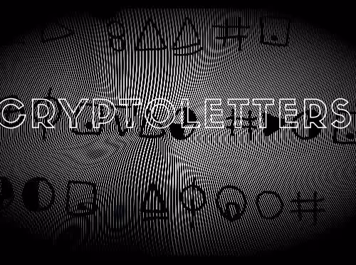CryptoLetters - Cryptogram Based alphabet