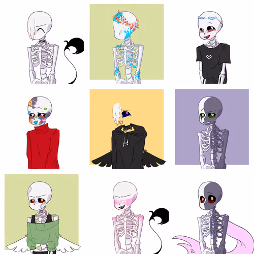 CRYPTO SKELETONS NFT SERIE - old