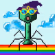 CRYPTO VIRUS (Bacteriophage)