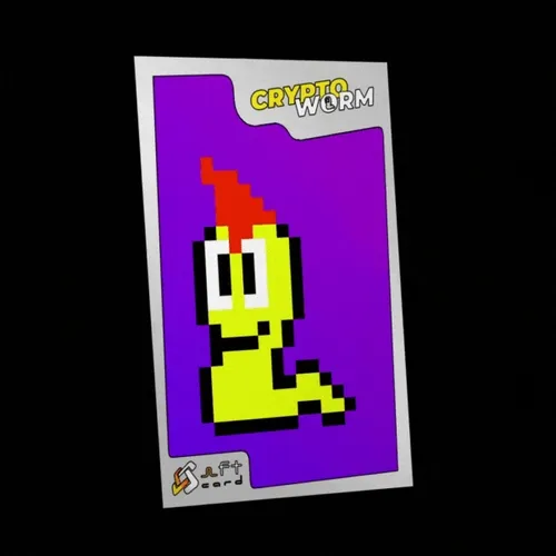 CryptoWorm NFT Cards - old