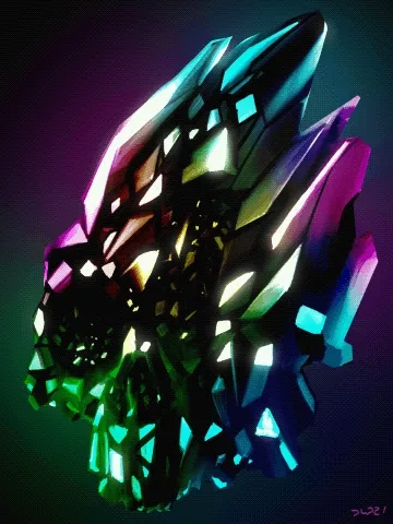 Crystal skulls - old