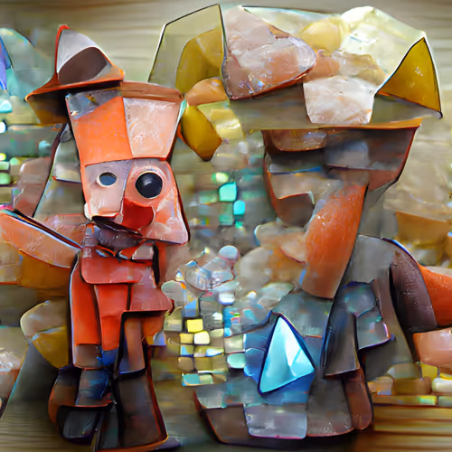 Crystal Miners Artworks
