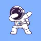 Cute Astronaut Cartoon