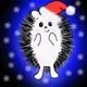 Cute crypto hedgehog
