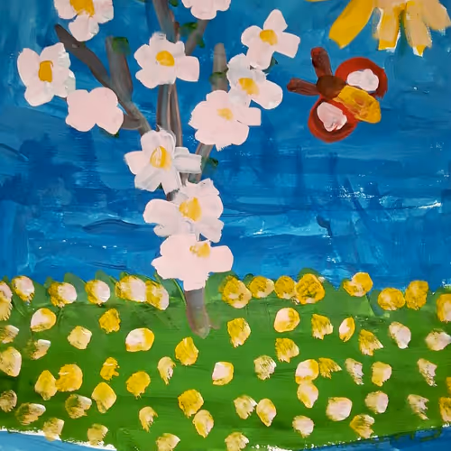Cute Little Sister Art - old